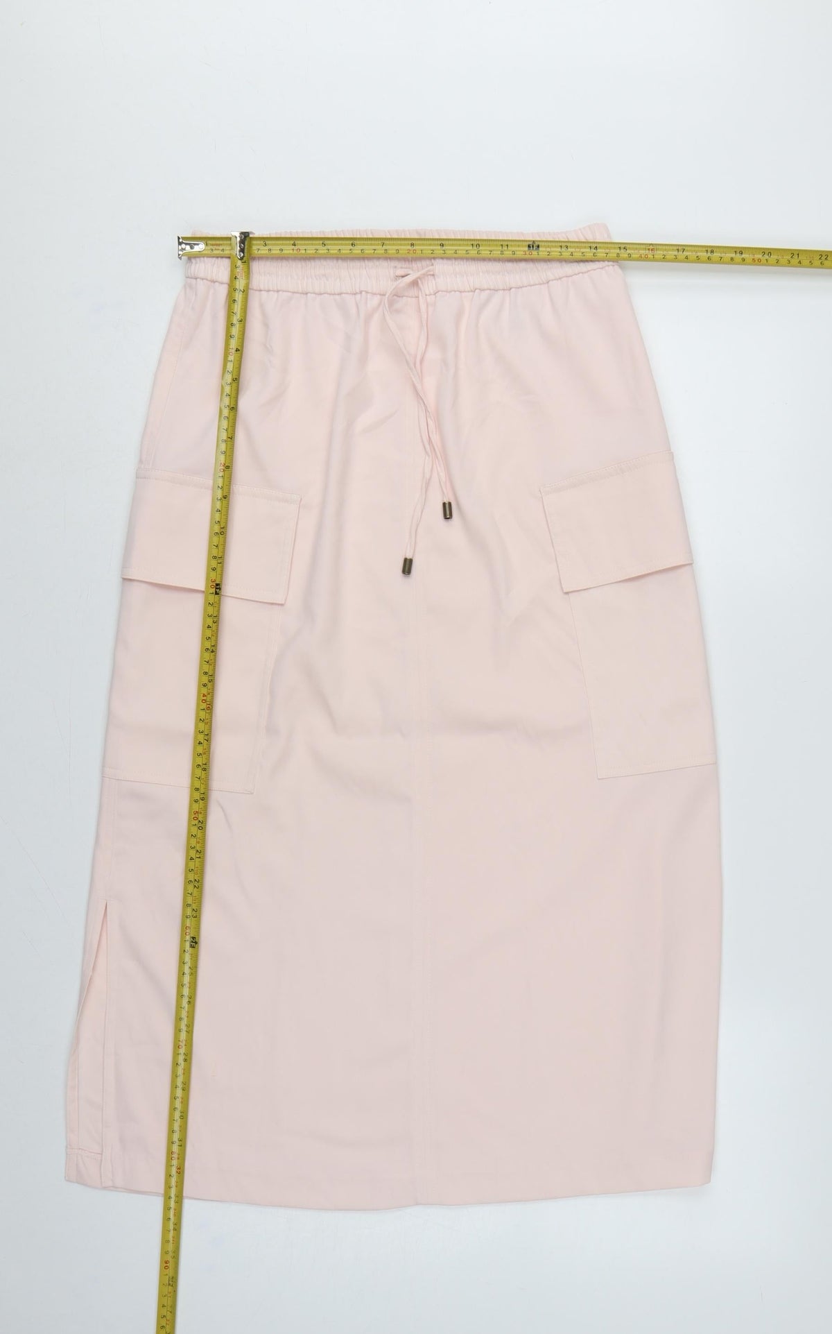 Marks & Spencer Women Pink UK 10 Cargo Long Skirt Pockets