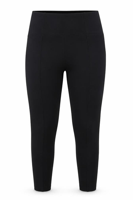 Marks & Spencer Women Black Size 14 Short High Rise Leggings