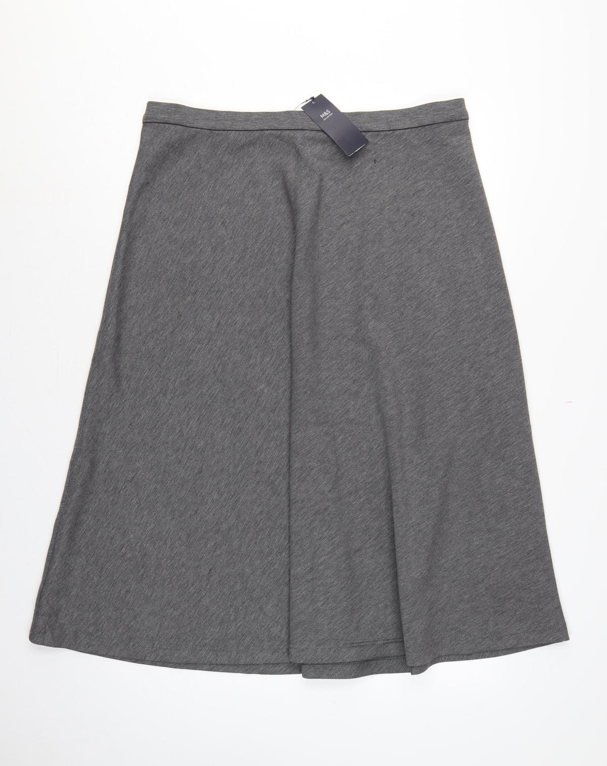 Marks & Spencer Women's Grey Marl UK 18 Wrap Long Skirt