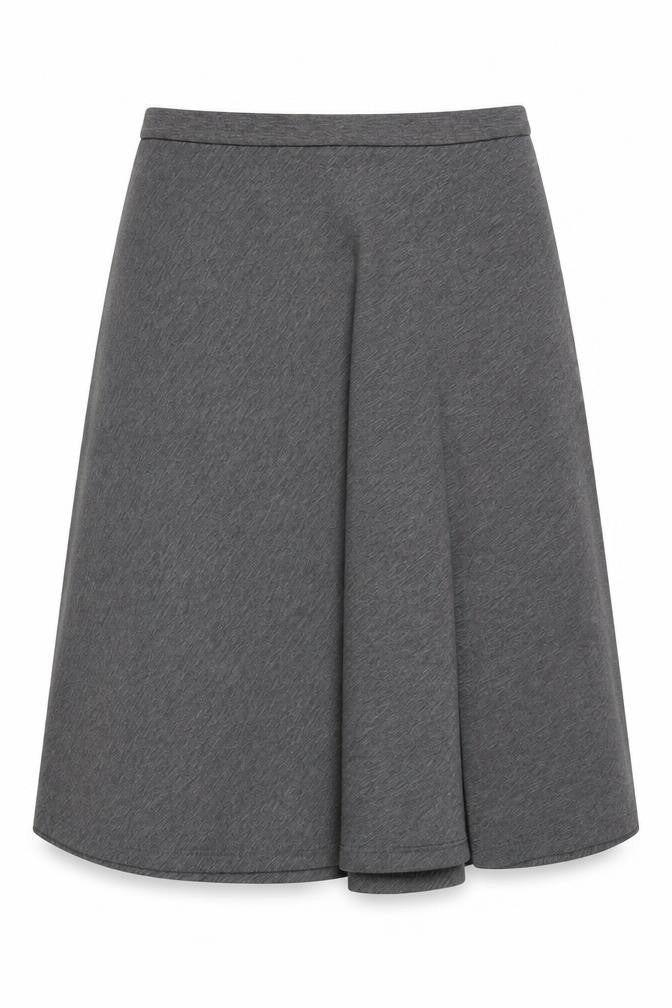 Marks & Spencer Women's Grey Marl UK 18 Wrap Long Skirt