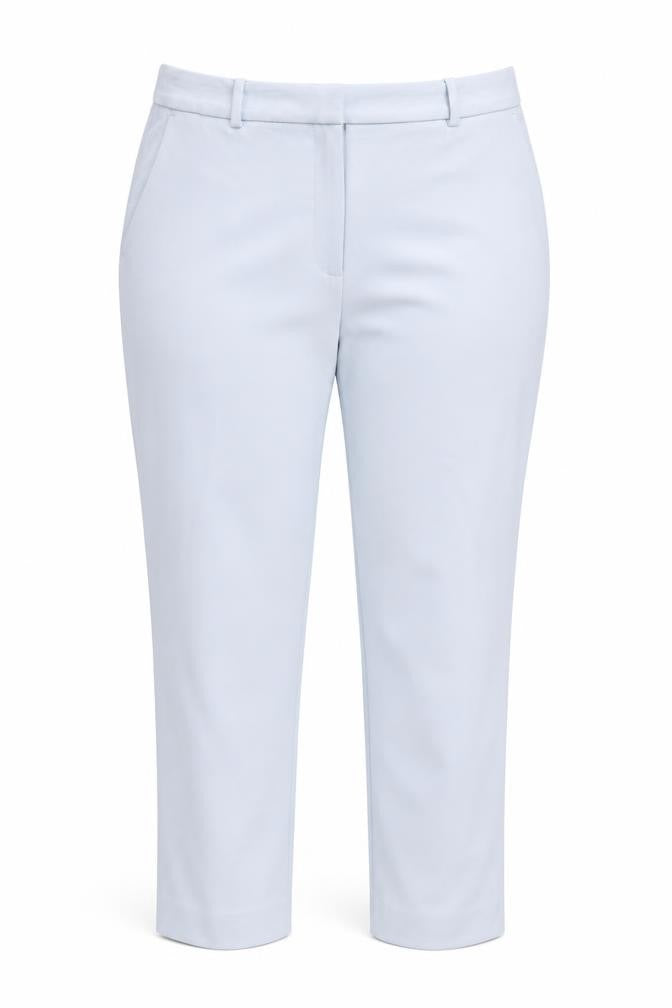 Marks & Spencer Women Grey UK 18 Long Tapered Tailored Dress Trousers NWT