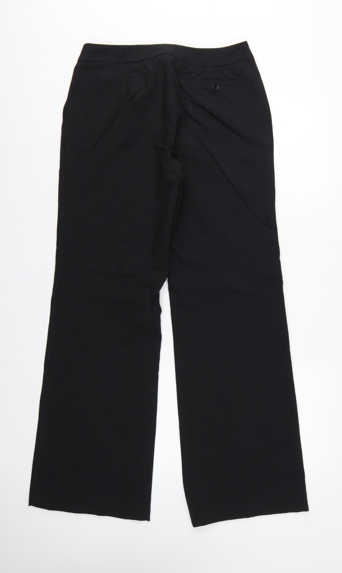 Mexx Women’s Black UK 12 Belted Bootcut Dress Trousers