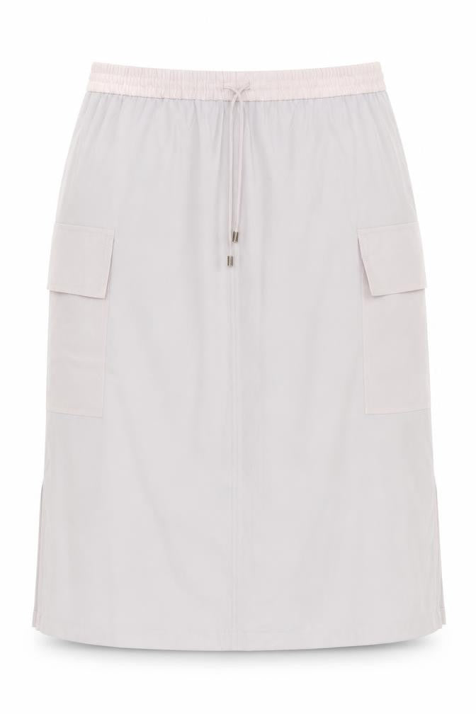 Marks & Spencer Collection Women Beige Size 20 Long Cargo Drawstring Skirt