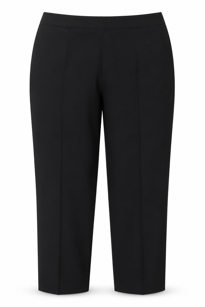 Marks & Spencer Women’s Black Size 18 Straight Fit Extra Short Stretch Trousers
