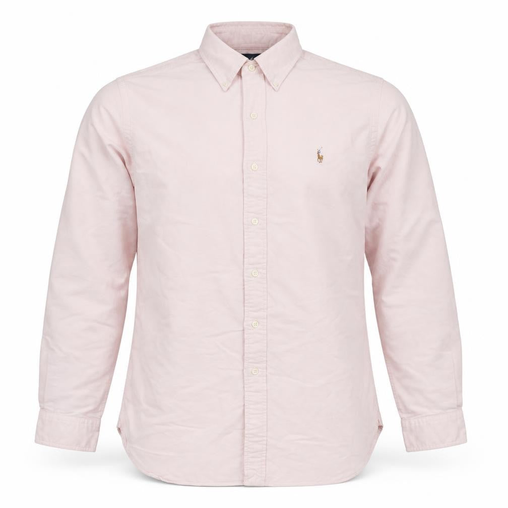 Ralph Lauren Men’s Pink S Classic Fit Cotton Button-Down Shirt