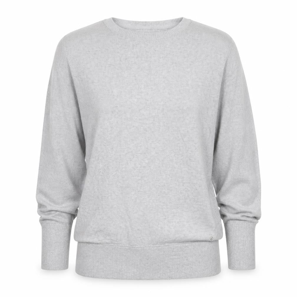 Next Women Grey UK 8 Bamboo Blend Dolman Sleeve Crew Neck Jumper