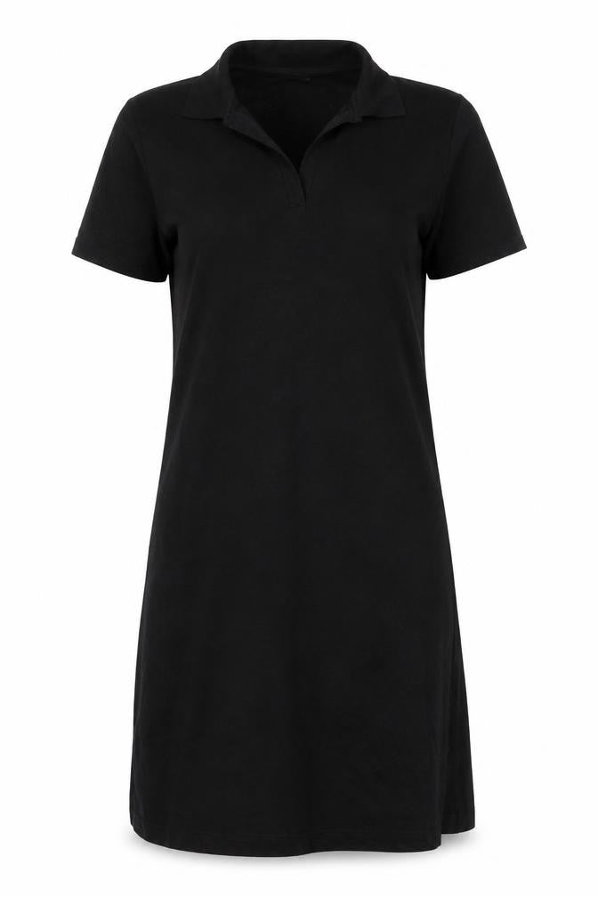 Zara Women Black S Sheath Knee Length V-Neck Stretch Dress