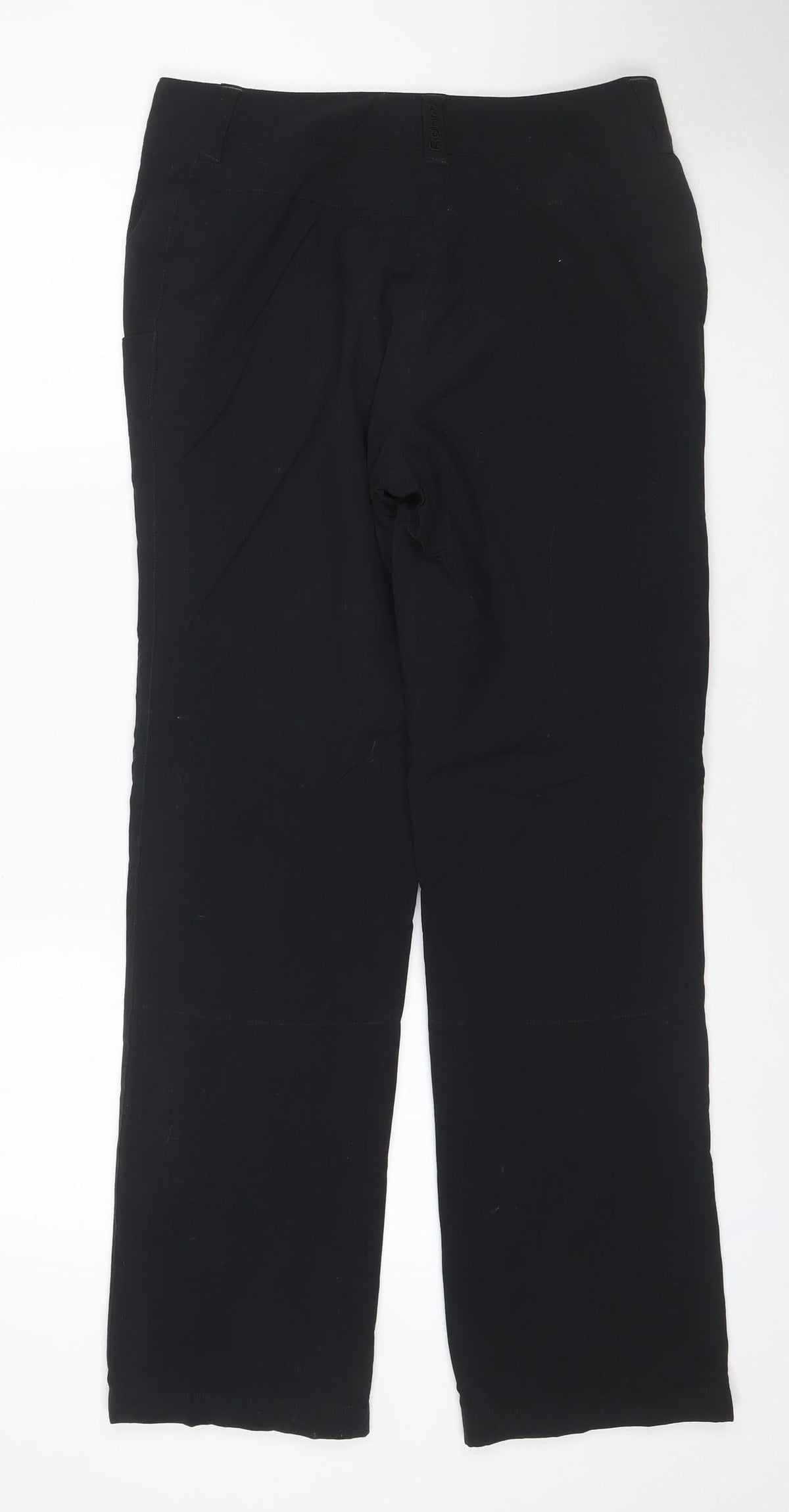 Rohan Women Black Size 10 Dry Roamers Waterproof Rain Trousers