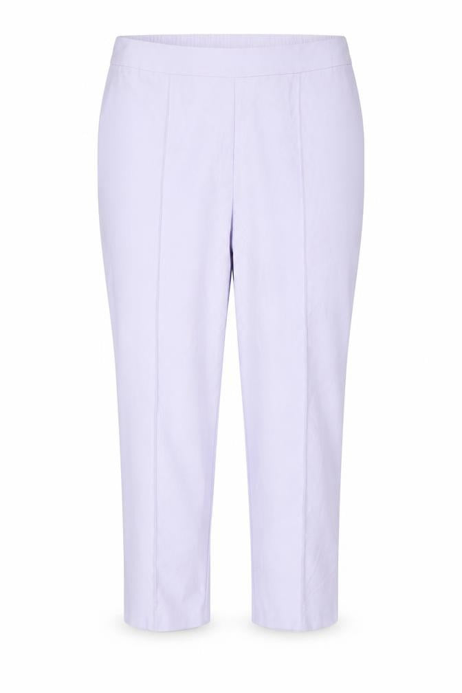 Marks & Spencer Women Purple Size 20 Short Wide Leg Elastic Waist Trousers