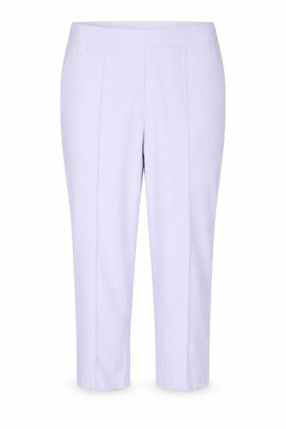 Marks & Spencer Women Purple Size 20 Short Wide Leg Elastic Waist Trousers