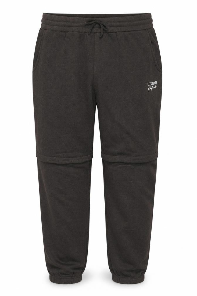 Lee Cooper Men’s Brown 2XL Fleece Jogger Sweatpants Drawstring
