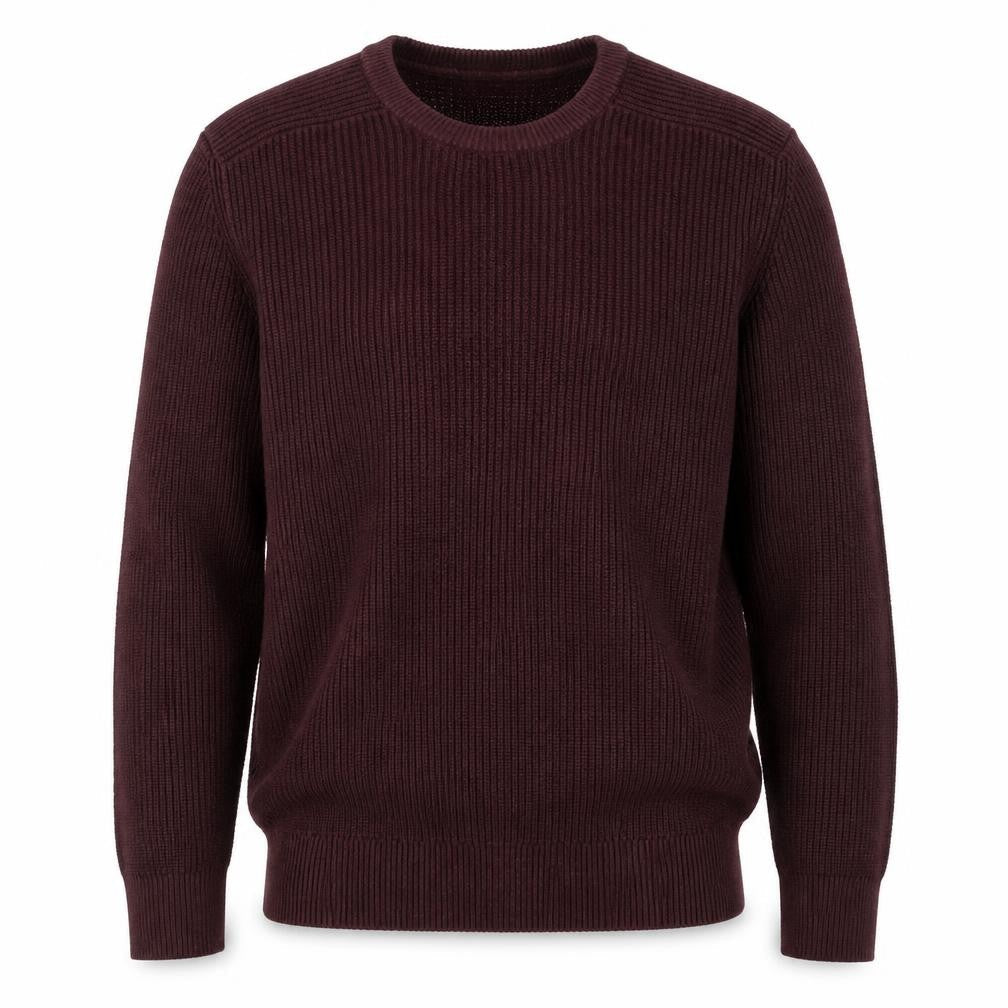 Gap Men's Red M Pullover Cotton Rib Knit Crew Neck Jumper