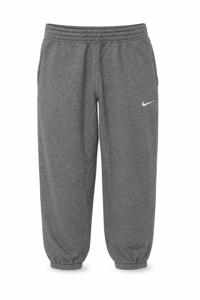 Nike Unisex Adults Grey M Jogger Sweatpants Elastic Waist Logo