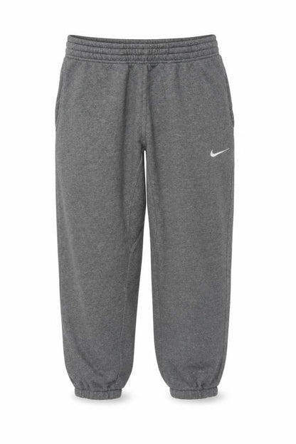 Nike Unisex Adults Grey M Jogger Sweatpants Elastic Waist Logo