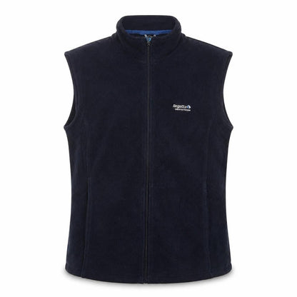 Regatta Men Blue M Fleece Bodywarmer Full Zip Outdoor Waistcoat
