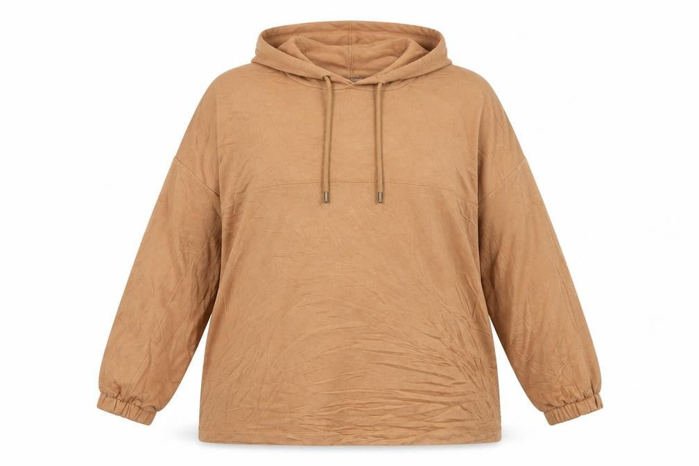 Marks & Spencer Women Beige UK 16 Hooded Lounge Set Jumper Trousers