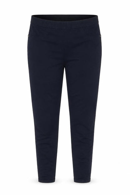 Front view of Papaya Women’s Blue, size UK 12, L31 Stretch Slim Jegging Jeans