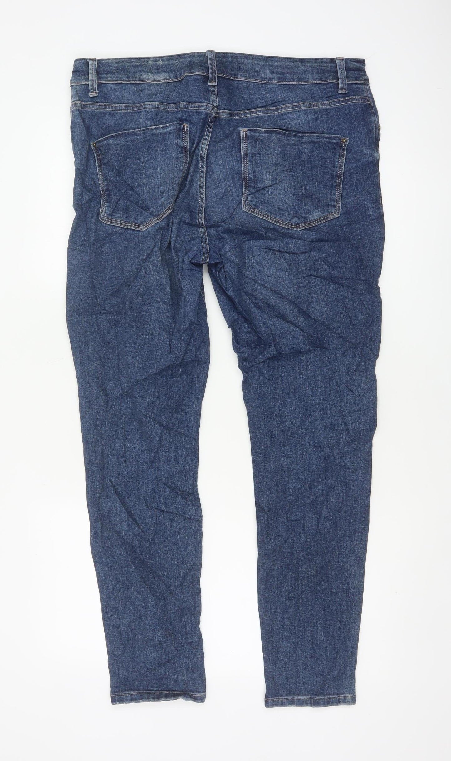 Marks & Spencer Women’s Blue UK 16 Indigo Collection Skinny Stretch Jeans