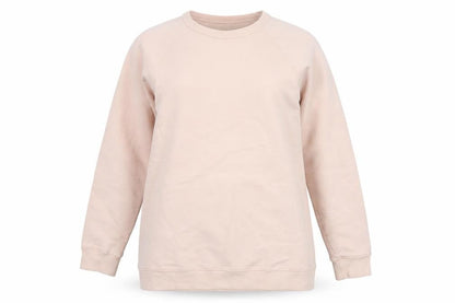 Baukjen Women Beige UK 12 Pullover Crew Neck Sweatshirt