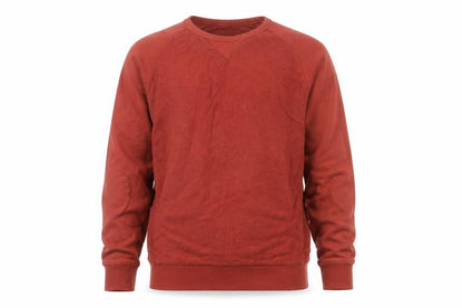 White Stuff Men’s Orange M Crew Neck Cotton Pullover Sweatshirt