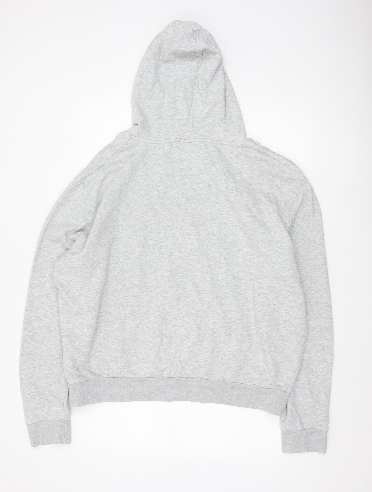 C&A Women’s Grey White Colourblock Pullover Hoodie 2XL Cotton Blend