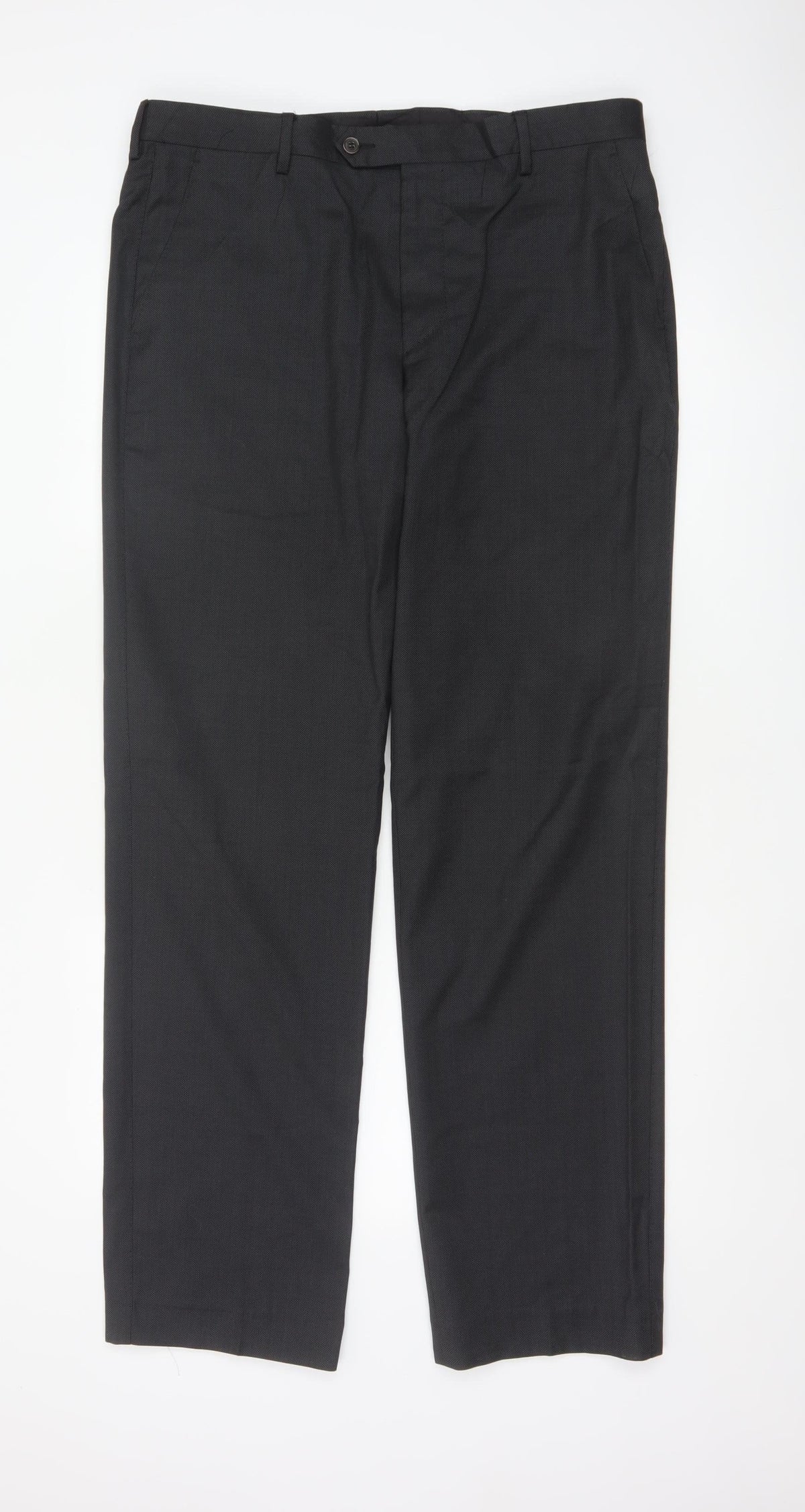Paul Smith Men Grey Size 30 Wool Straight Dress Trousers Made in Italy