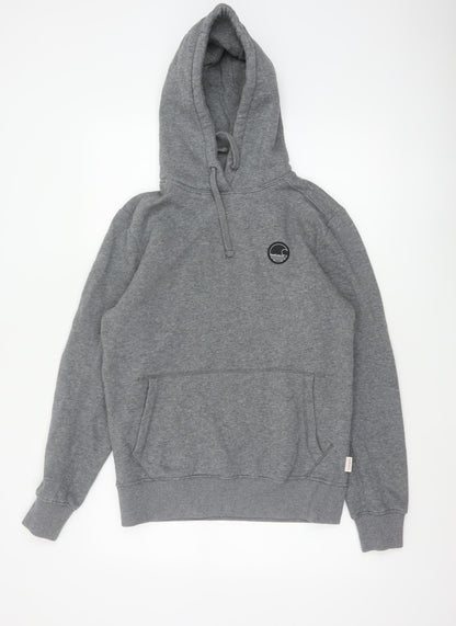SoulCal Womens Grey S Pullover Hoodie Logo