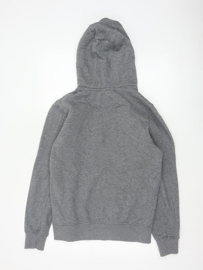 SoulCal Womens Grey S Pullover Hoodie Logo