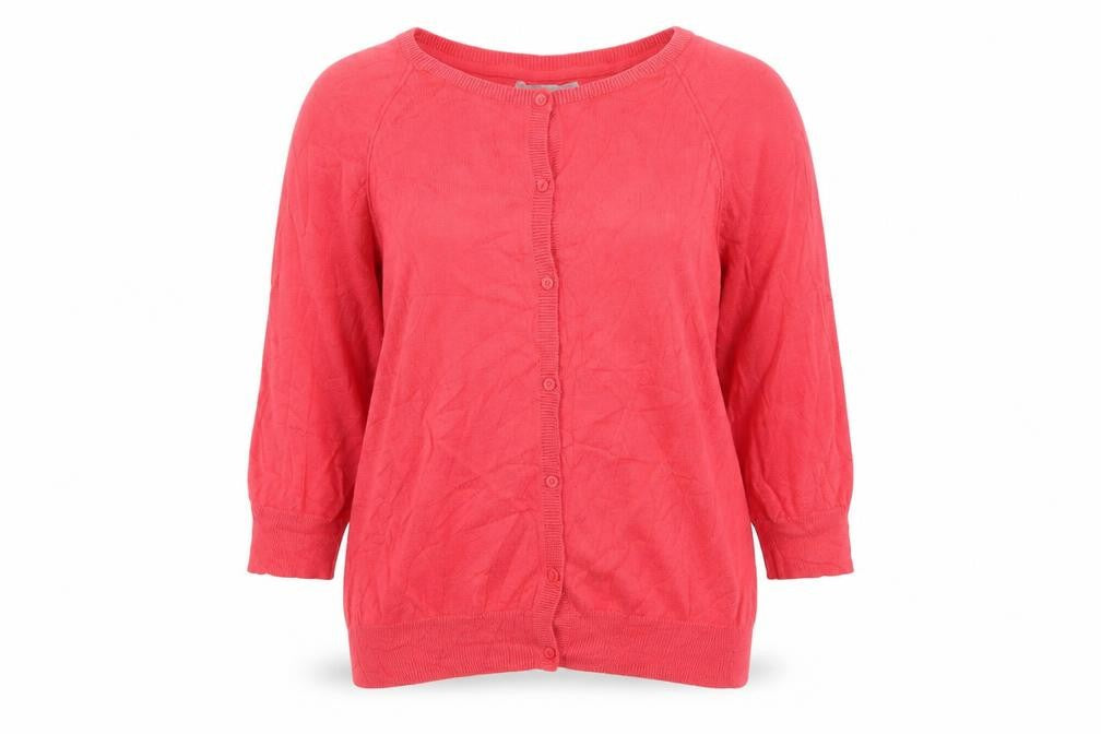 Red Herring Women’s Pink Size 14 Button Knit Cardigan Raglan Long Sleeve