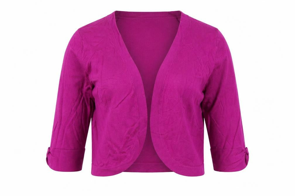 The Collection Debenhams Women’s Pink Open Cardigan UK 12 V-Neck Knit