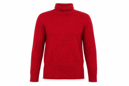 Wallis Women Red UK 10 Roll Neck Long Sleeve Knit Pullover Jumper