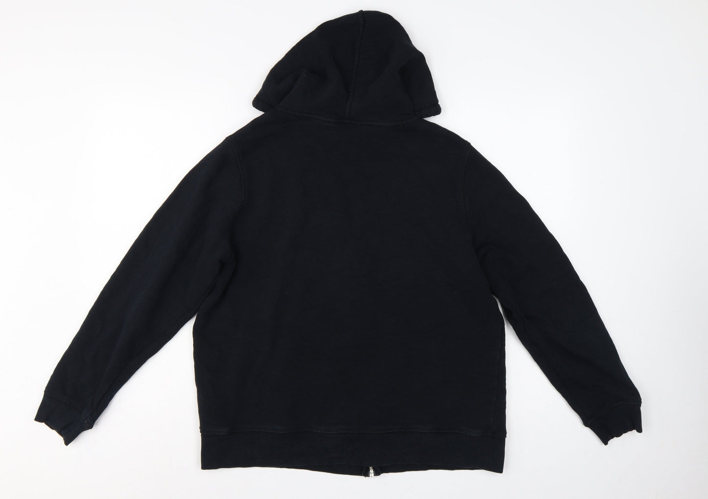 Marks & Spencer Women’s Black Size 18 Full Zip Hooded Hoodie