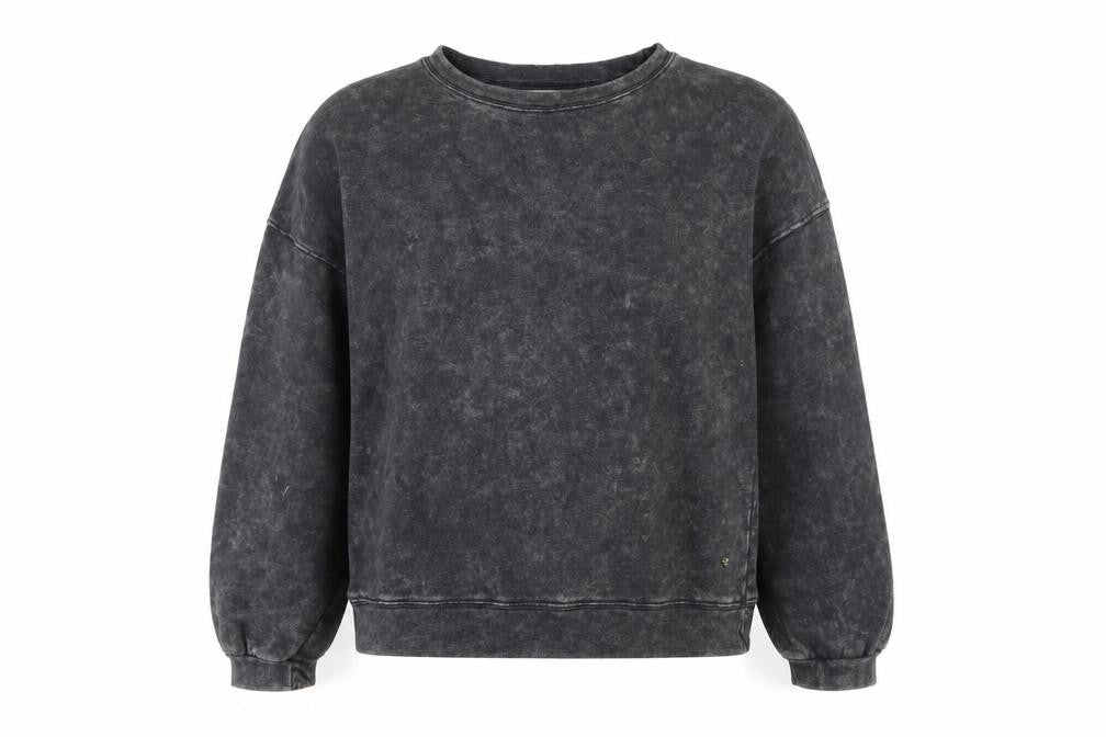 Sandwich_ Women’s Grey Washed Oversized Balloon Sleeve Sweatshirt L