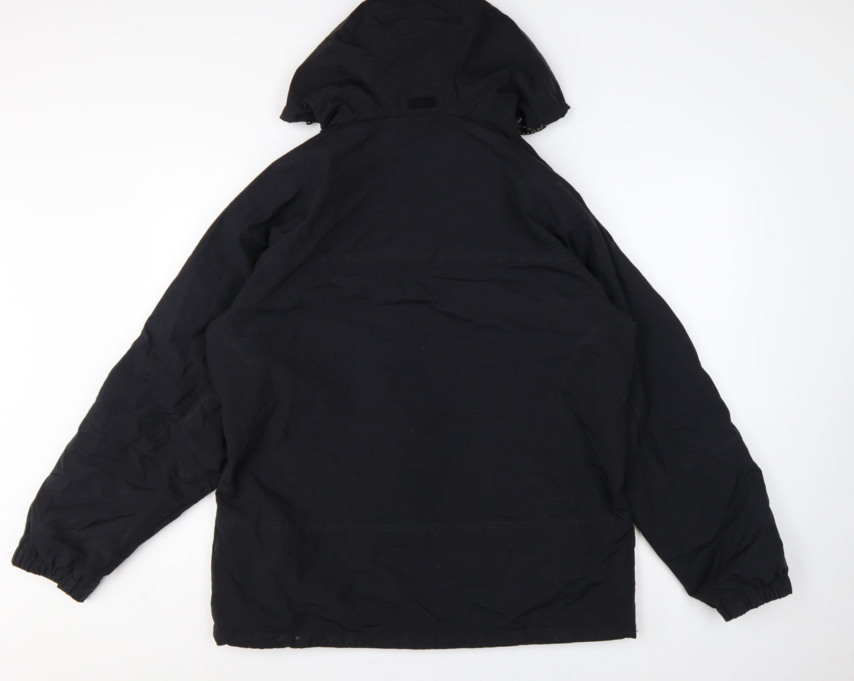 Peter Storm Men’s Black M Stormtech Hooded Padded Parka Jacket
