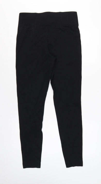 Marks & Spencer Women Black Size 14 Long Stretch Leggings