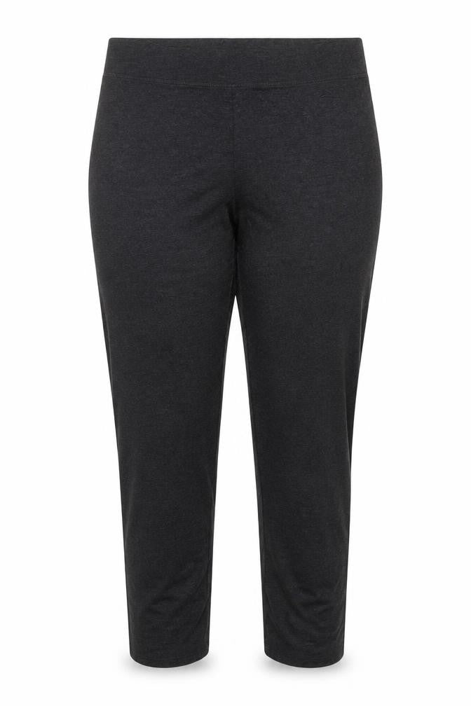 Marks & Spencer Women's Charcoal Grey UK 16 Long Cotton Blend Leggings