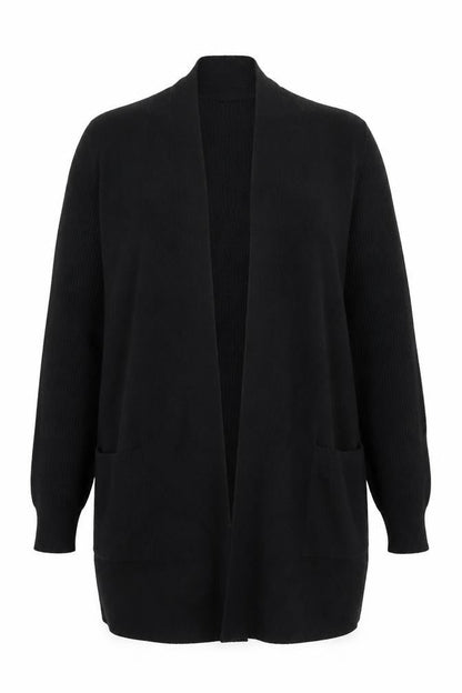 Marks & Spencer Women’s Black UK 16 Open Cardigan Pockets