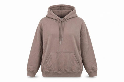 H&M Women's Brown Size 12 Pullover Hoodie Drawstring Kangaroo Pocket