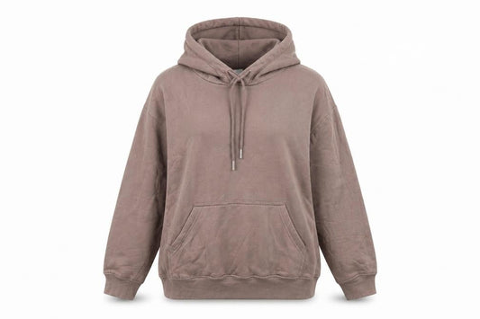 H&M Women's Brown Size 12 Pullover Hoodie Drawstring Kangaroo Pocket