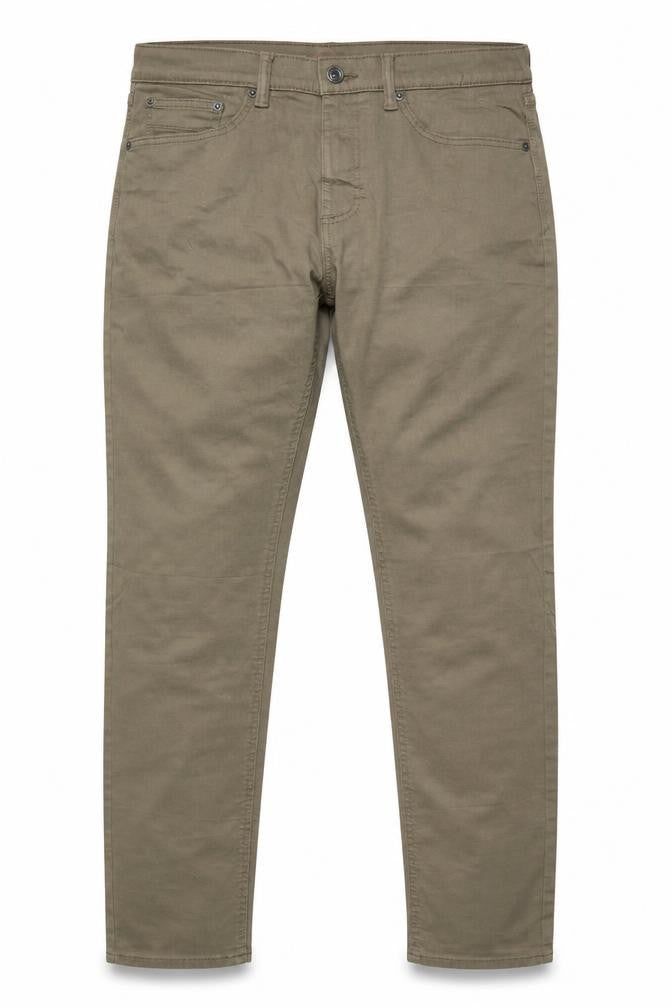 Marks & Spencer Men Green 34/33 Slim Tapered 360 Flex Jeans