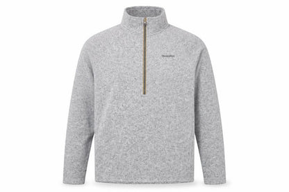 Craghoppers Men Grey L Half Zip Fleece Sweatshirt Outdoor Hiking
