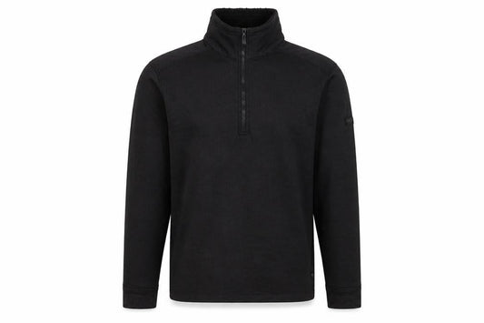 Regatta Men’s Black L 1/4 Zip Pullover Fleece Sweatshirt Outdoor