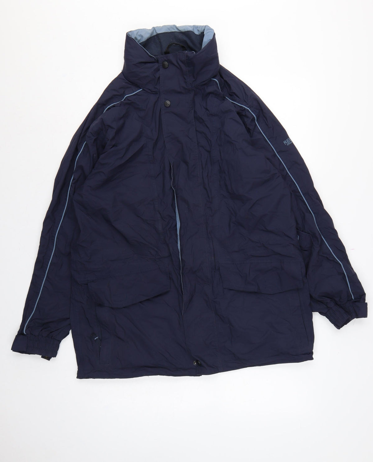 Regatta Men’s Blue Size S 38in Outdoor Waterproof Parka Jacket