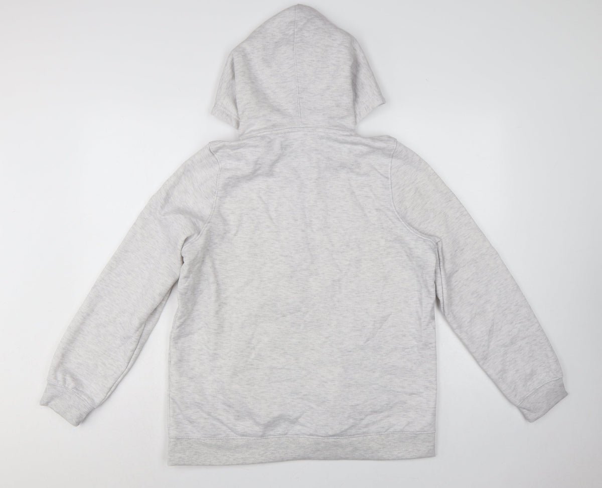 Slazenger Women’s Grey UK 16 Full Zip Hooded Fleece Hoodie