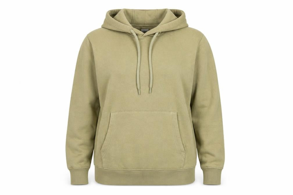 Zara Women’s Beige UK 16 XL Pullover Hoodie Drawstring Pocket
