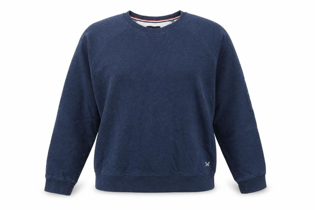 Crew Clothing Company Women’s Blue Size 12 Pullover Crew Neck Sweatshirt