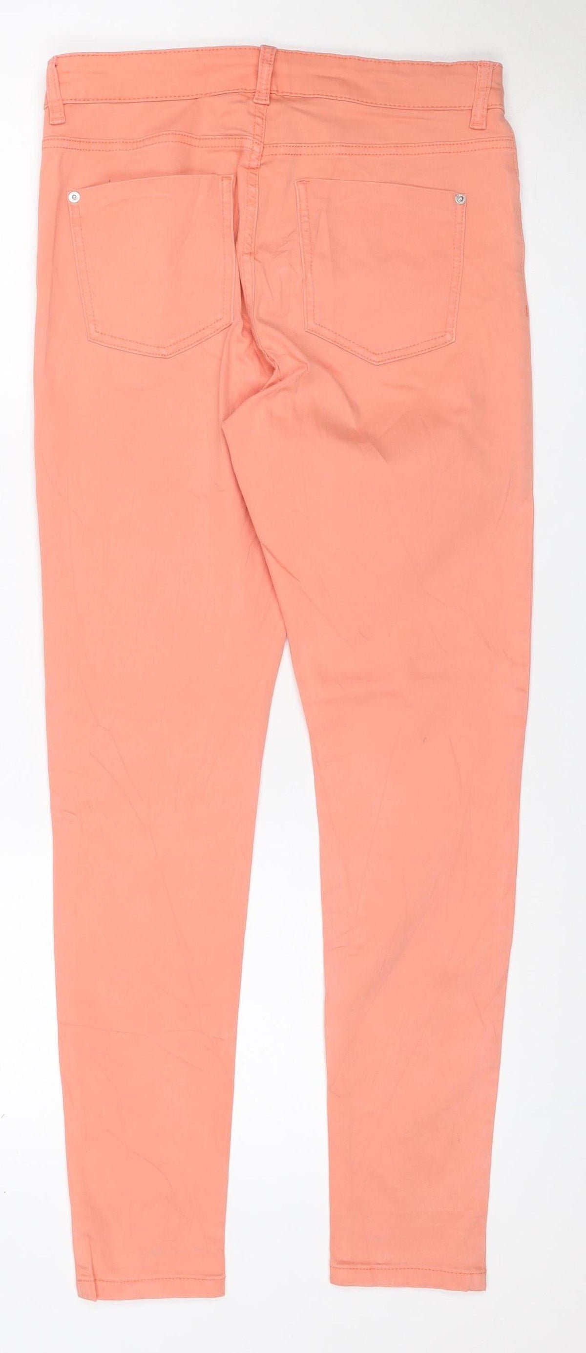 Marks & Spencer Women Orange UK 10 Super Skinny Stretch Jeans