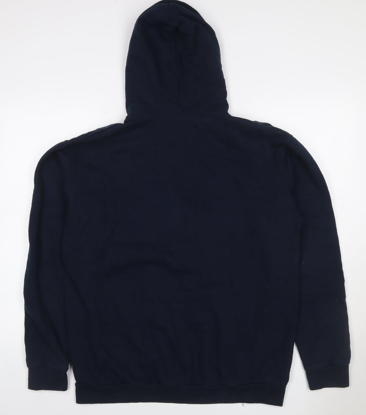 Stars & Stripes Men’s Blue XL Pullover Hoodie Cartoon Wrestling Graphic