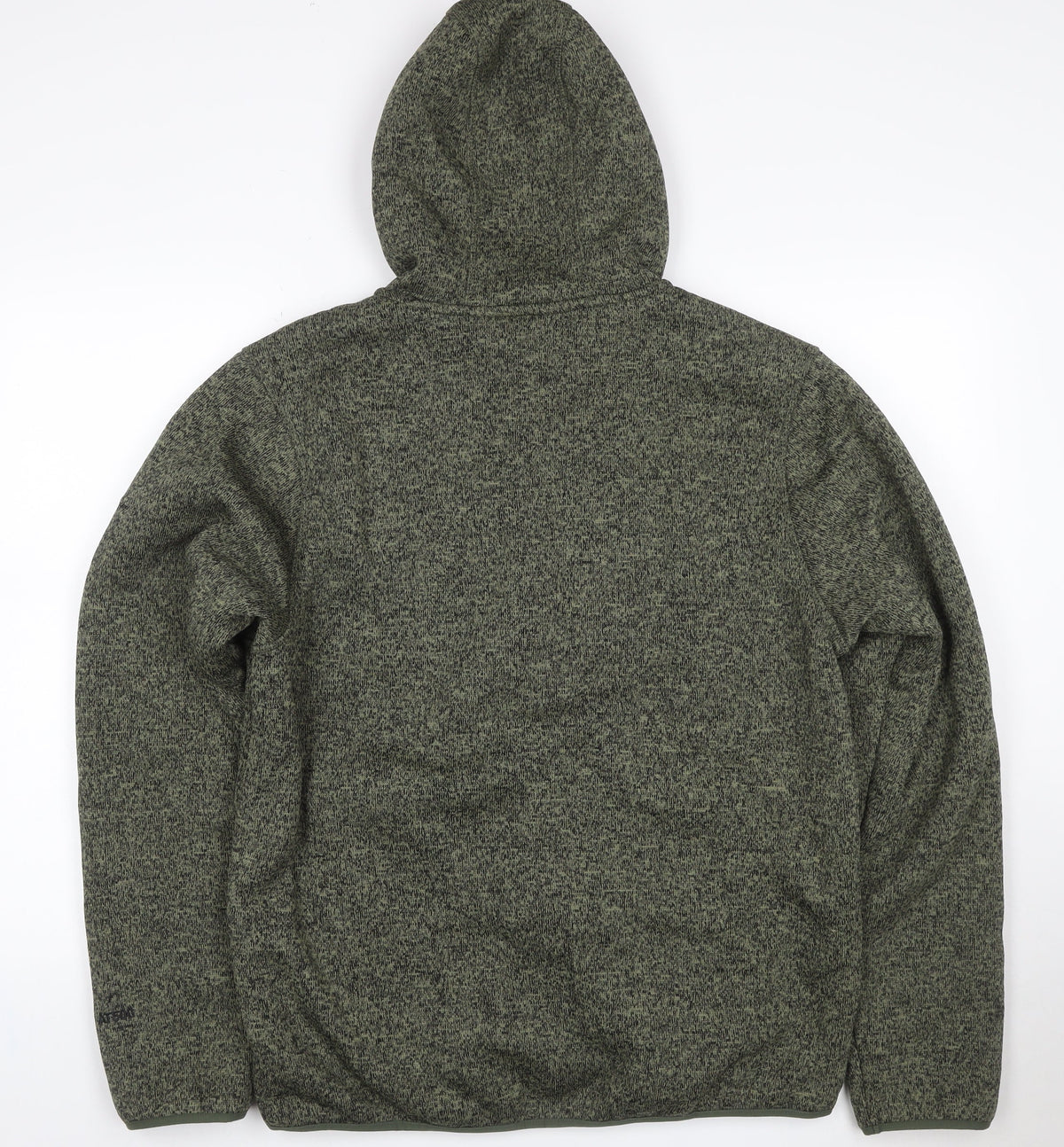 Trespass Men’s Green L Hooded Fleece Lined Full Zip Jacket