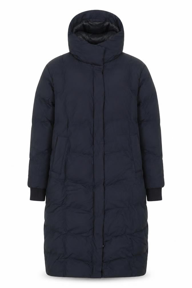 Marks and Spencer Women’s Black UK 20 Long Hooded Puffer Jacket